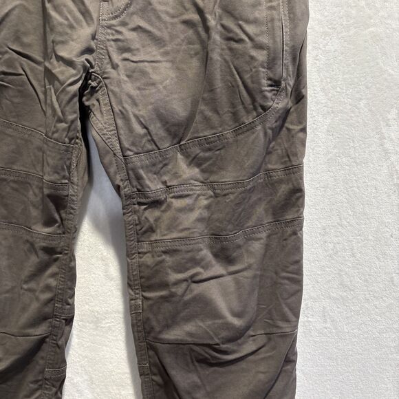 Speed & Strength Pants Men's Size 38x30 Green Double Knee Motorcycle Riding Bike - Picture 5 of 16